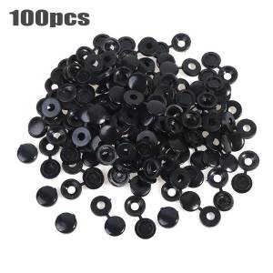 100pcs Tutup Baut / Tutup Sekrup Lipat Bahan Plastik Untuk Dekorasi Mobil / Furnitur