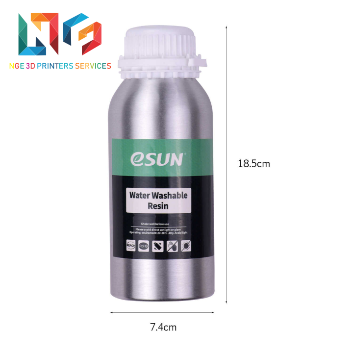 Nhựa in 3d Esun Water Washable Resin (Rửa nước) cho máy in 3d LCD 0.5kg ...