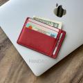 Ví Card Nam Nữ PANDAGO Mini 05 Cao Cấp Bỏ Túi Dễ Thương Nhỏ Gọn Da Thật. 