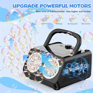 Mesin Pembuat Gelembung Panggung Otomatis Stage Bubble Machine with LED