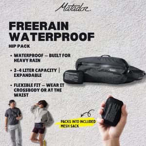 Matador Freerain Waterproof Packable Hip Pack