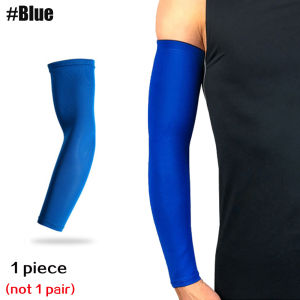1 PCS Cooling Sports Arm Sleeves for Men and Women Outdoor UV Protection Sleeves for Basketball Football Volleyball Cycling Gym