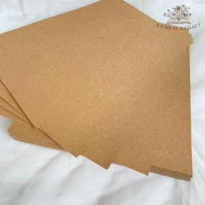 Kraft Liner 200 Gsm / Kertas Samson Uk A4 21 cm X 29.7 cm Kertas Kraft A4 Liner 200 gsm isi 50 lembar / Kertas Kraft Liner A4 200 gsm