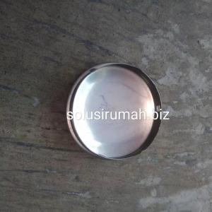 DOP SS 2 1/2" 64MM TUTUP BULAT STAINLESS 2.5 INCH 2 1/2 INCH steel 25 in 2.5" 25" u pipa stainles