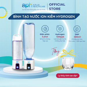 Bình Tạo Nước Ion Kiềm Giàu Hydrogen APH Traveler Trên 1200ppb Dung Tích 220ml Công Nghệ Hàn Quốc