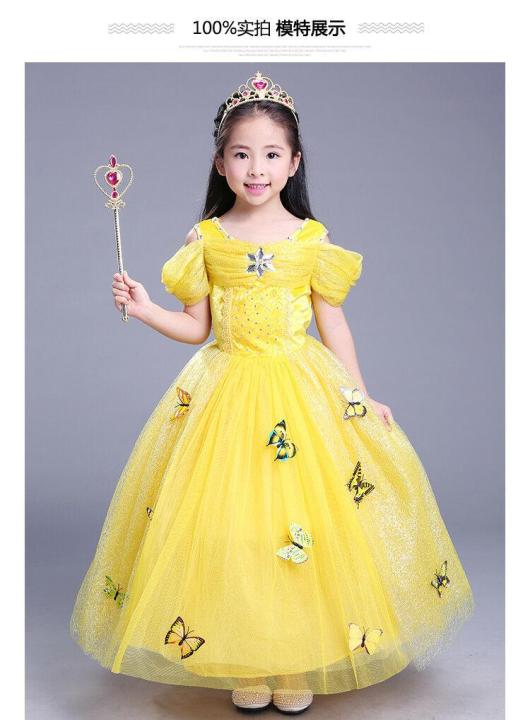 Baju gaun princess cinderella hotsell