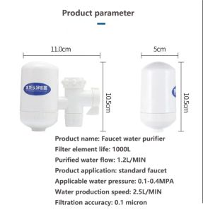 Plastic Water Filter Water Tap Purifier Drinking Water Filter Penapis Air Minum水龙头滤水器