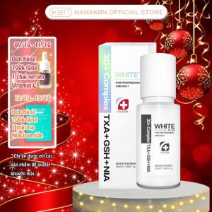 [KHUYẾN MÃI] Kem Dưỡng Trắng White Plus 50ml Arbutin Glutathione Hàn Quốc Nâng Tone Sáng Da Đều Màu Căng Bóng