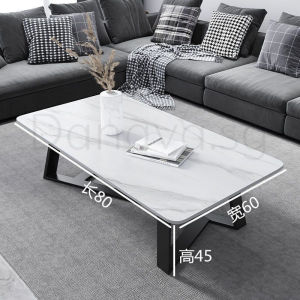 Modern Minimalist Rock Slab Coffee Table Home Light Luxury Nordic Italian Marble Several Tables