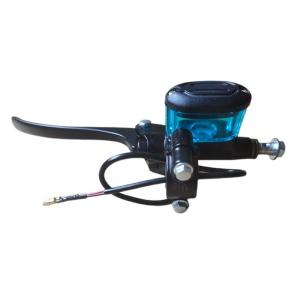 Aluminium Alloy Brake Pump Motorcycles Clutch Thumb Brake Lever Rear Pump Cylinder Handle for Q-9 E-bike Durable