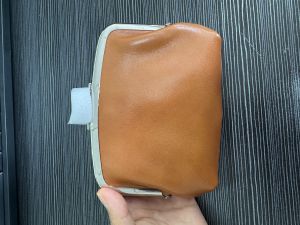 Royal Bagger Coin Purses for Women Genuine Cow Leather Fashion Change Pouch Double Clip Storage Bag Kiss Lock Wallet Purse 1484