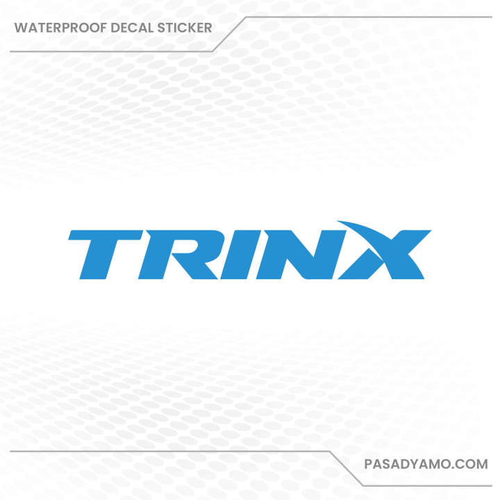 Trinx Stickers Trinx Logo Decal Sticker for Bikes 1.5 x 9 inches | Lazada PH