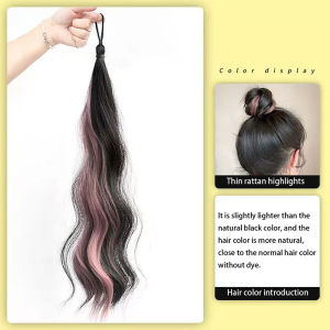 [fenggongshuode] Self-winding Ball Head Curling Hair Band Wig To Increase Hair Volume Bud Hair Bun Hair Bag Artifac