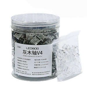 LEOBOG V4 100Pcs Mechanical Switch Keyboard (Linear) 5 PIN Tombol Keyboard Satuan