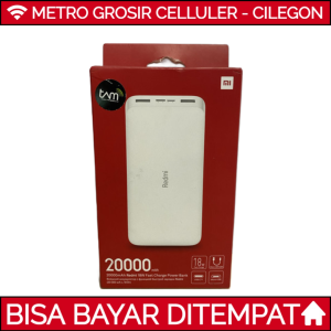 XIAOMI REDMI Powerbank Power bank  20000 mAh 18W Fast Charging Garansi Resmi TAM - Hitam