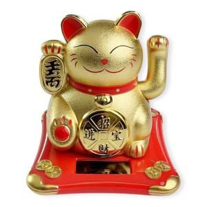 Pinky Bee Dekorasi Kucing Goyang Lucky Cat Solar Cell 68220800