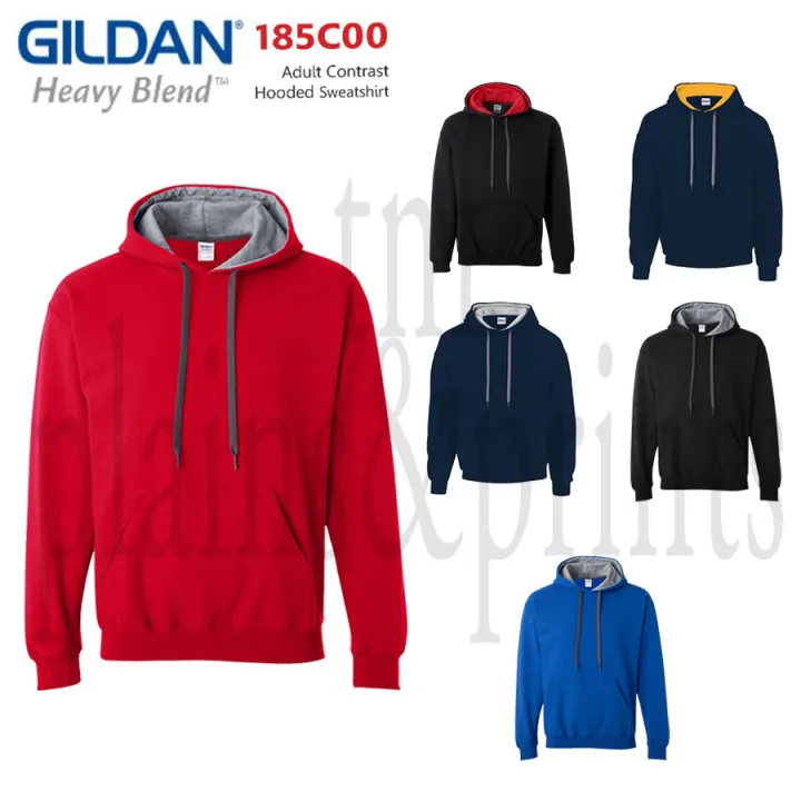 Gildan contrast hoodie online