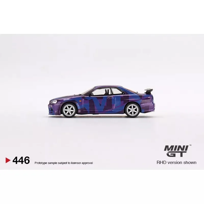 MINI GT #446 1/64 5 YEARS ANNIVERSARY MODEL NISSAN SKYLINE GT-R