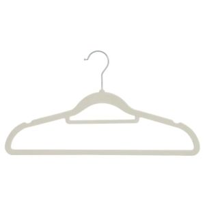 [BISA COD] STAINLESS HOOK PREMIUM QUALITY HANGER 5 PCS GANTUNGAN BAJU VELVET