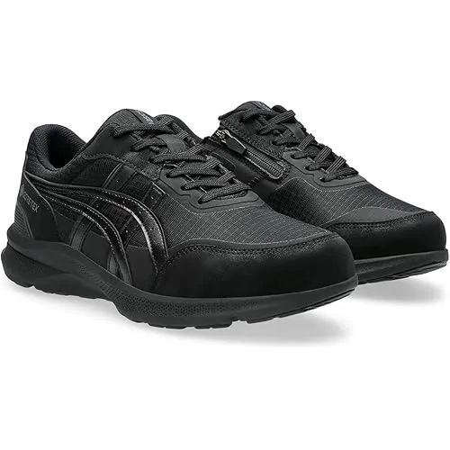 ASICS Men's Walking Shoes HADASHIWALKER GORE-TEX Waterproof 3E 1291A063  Black x Black