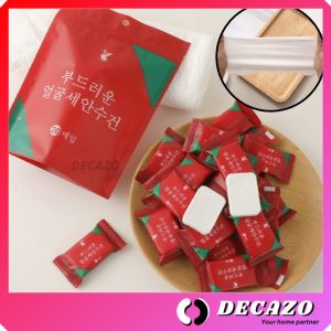 1PC Compressed Towel Disposable Candy Cotton Cleansing Tower Square Portable Napkin Hotel Wipes Tablet Coin Tissues 压缩毛巾