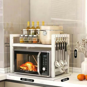 [HCM] Kệ Lò Vi Sóng kích thước có thể điều chỉnh 1/2 tầng-Kệ Để Lò Vi Sóng Kệ Để Đồ Nhà Bếp-Randy888