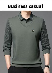 Highend mens padded and thickened winter tops Business sports sports casual models tops