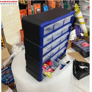 Tủ đựng linh kiện 18 ngăn WORKPRO WP283011 47.5 x 38.5 x 16.2 cm