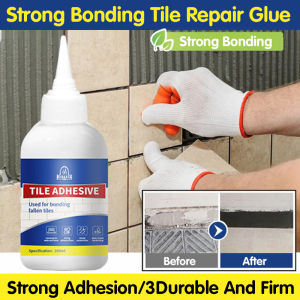 【Super Strong Adhesion】Strong Bonding Tile Repair Glue Non-toxic And Environmentally Friendly Tile Glue  Long-lasting And Strong Deep Tile Adhesive