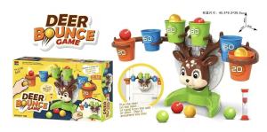 【SG Stock】O‑My Deer Ring Toss Game Toy Fun Antler Throwing Ring Game for Family Party