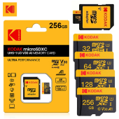 KODAK 100% Original Micro sd Card /128GB/256GB/512GB/1TB/2TB Microsd Memory Card Class10 SDXC U3 4K TF Card for Drone Phone
