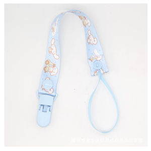 Baby Pacifier Clip Pacifier Chain Dummy Clip for kid Cartoon Print