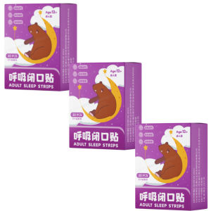 💯ลดการกรน 💯แผ่นแปะปากลดกรน ปิดปากขณะนอนหลับ  ช่วยหายใจสะดวก บรรเทาคัดจมูก สำหรับผู้ใหญ่และเด็ก ป้องกันการนอนหายใจทางปาก ใช้ง่าย ไม้ออก