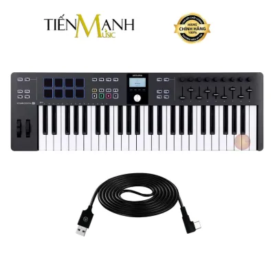[Chính Hãng] Arturia KeyLab Essential 49 Phím MK3 - Midi Keyboard Controller Bàn Phím Sáng Tác Sản Xuất Âm Nhạc Producer