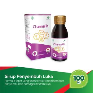 Sirup Penyembuh Luka ChannaFit Ekstrak Ikan Gabus Albumin Booster Channa Fit Pasca Operasi Suplemen Imun Tubuh