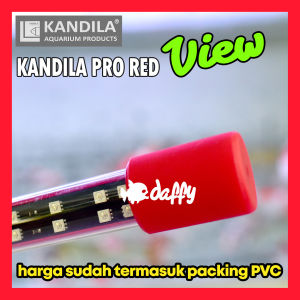 Lampu Kandila Pro RED VIEW Standard / Wide Angle (SEMUA UKURAN) lampu akuarium lampu view *HARGA TERMASUK PACKING PVC*