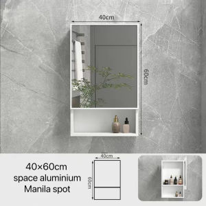 Living room cabinet/bathroom cabinet/ Aluminum Intelligent LED mirror cabinet for bathroom/waterproof bathroom mirror cabinet