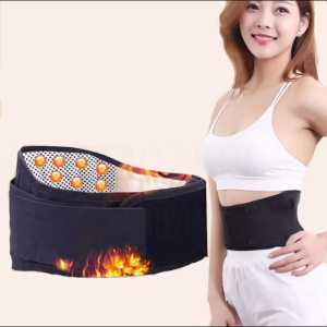 Adult Waist Support Belt Breathable Heated Warm Waist Brace Relieve Waist Fatigue