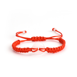 Women Men Handmade Imitation Jade Red String Adjustable Bracelets Charm Braided Rope Bracelet New Year Party Gifts Jewellery Accessories