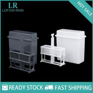 LF Wholesale✨Flash Sale ✨ ชุดจานชั้นวางโถสำหรับใส่กล้องจุลทรรศน์ ชั้นวางสีแบบสไลด์24ช่อง