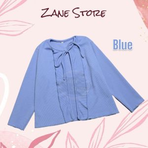 Cardigan Kanza Knit Anak Perempuan 5-12 Tahun Bahan Knit Premium Fashion Anak Viral OOTD Terbaru Kekinian Bisa COD