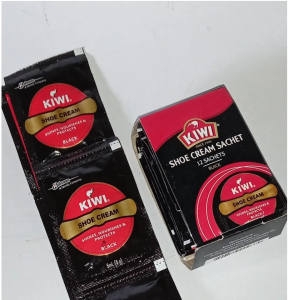 12pcs/1 Dozen KIWI Black Shoe Shine Leather Shoe Cream Repair Shoe Polish