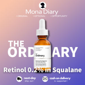🌸100% Authentic🌸 The Ordinary Retinol 0.2% in Squalane serum&Essence Authentic Anti-Aging， Anti-wrinkle， Fades fine lines， Moisturizing，Whitening serum 【Ready stock】