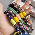 MINIYX Nylon Dây đeo điện thoại Móc khóa Màu kẹo Dây chống mất Phổ thông Đơn giản Dây đeo Ốp lưng điện thoại. 