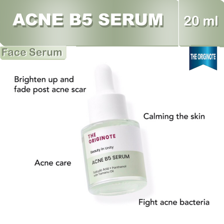 THE ORIGINOTE Acne B5 Serum Serum Anti Acne Anti Inflamasi untuk