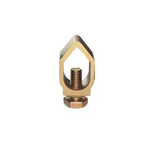 New 1/2"-5/8"-3/4" Brass Ground Rod Clamp for Lightning Protection