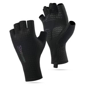 SERAPHYXO 1Pair Breathable Half-Finger Gloves Anti-Slip Shock Absorption Cycling Bike Gloves Training Gloves Palm Protection Bicycle Gloves For Men Women