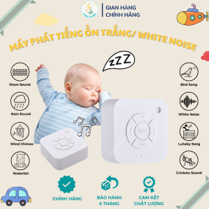 [FREESHIP + QUÀ] Máy Phát Tiếng Ồn Trắng WhiteNoise Cao Cấp Hỗ Trợ Trẻ Bé Sơ Sinh Tự Ngủ Theo EASY. Giúp Bé Ngủ Ngon Sâu Giấc. Tặng Kèm Vòng Dâu + Khẩu Trang 4D