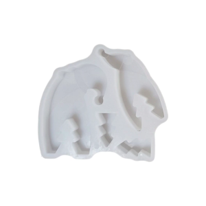 Ông già Noel khuôn khuôn silicon trang trí khuôn đúc khuôn làm bằng tay thạch cao khuôn mẫu đồ dùng thủ công