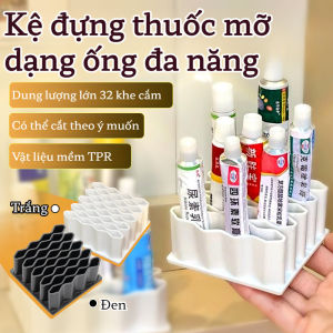 【Tiết Kiệm Không Gian Thông Minh】Kệ Đa Năng Phân Chia Đồ Dùng/Ống Đựng Keo/Hộp Thuốc-Thiết Kế Sọc Dọc Cho Bàn Làm Việc